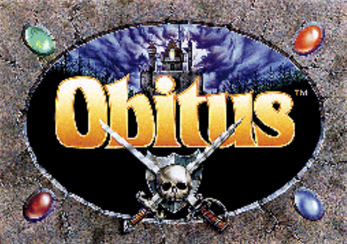 Obitus Title Screen
